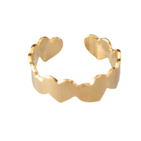 Milla heart ring